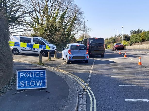 Police say you're not allowed to drive anywhere to walk your dog or exercise outside