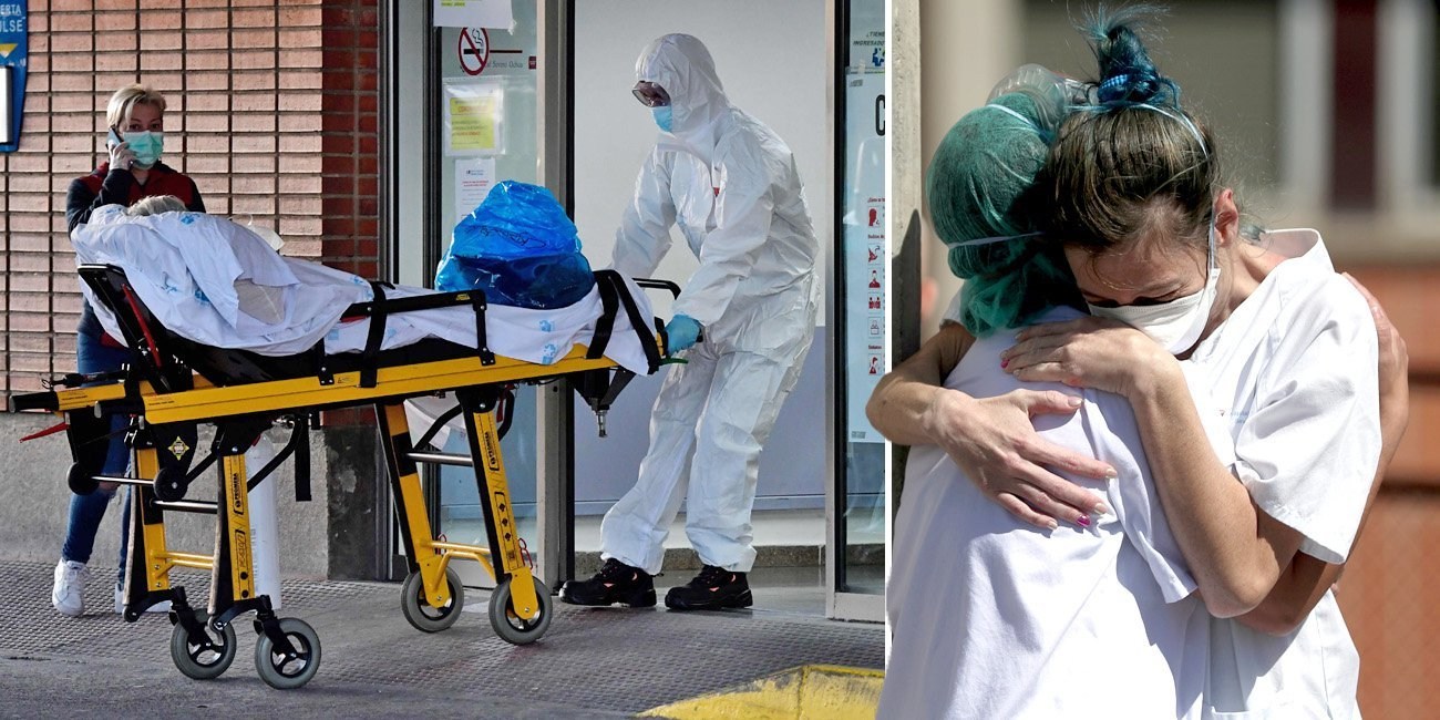 Coronavirus tightens grip on Spain with nearly 800 deaths overnight