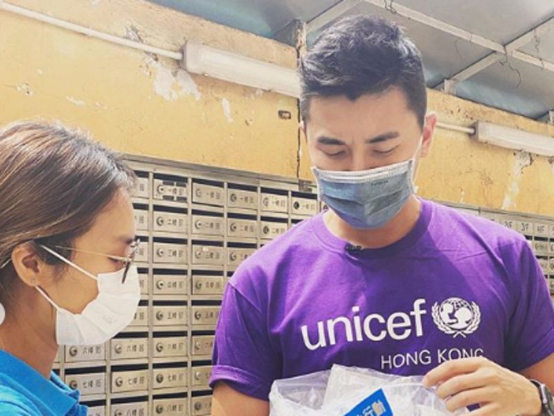 Tony Hung lends a helping hand to children through UNICEF