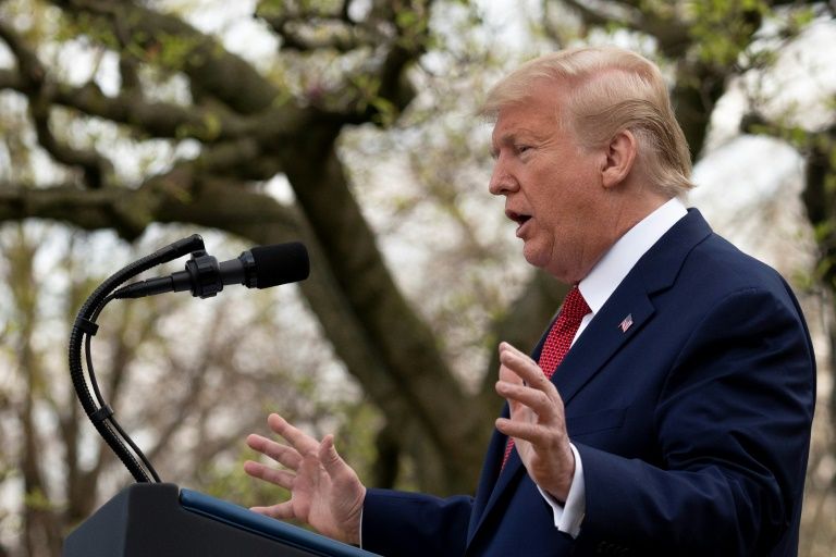 Peak US death rate likely in two weeks: trump
