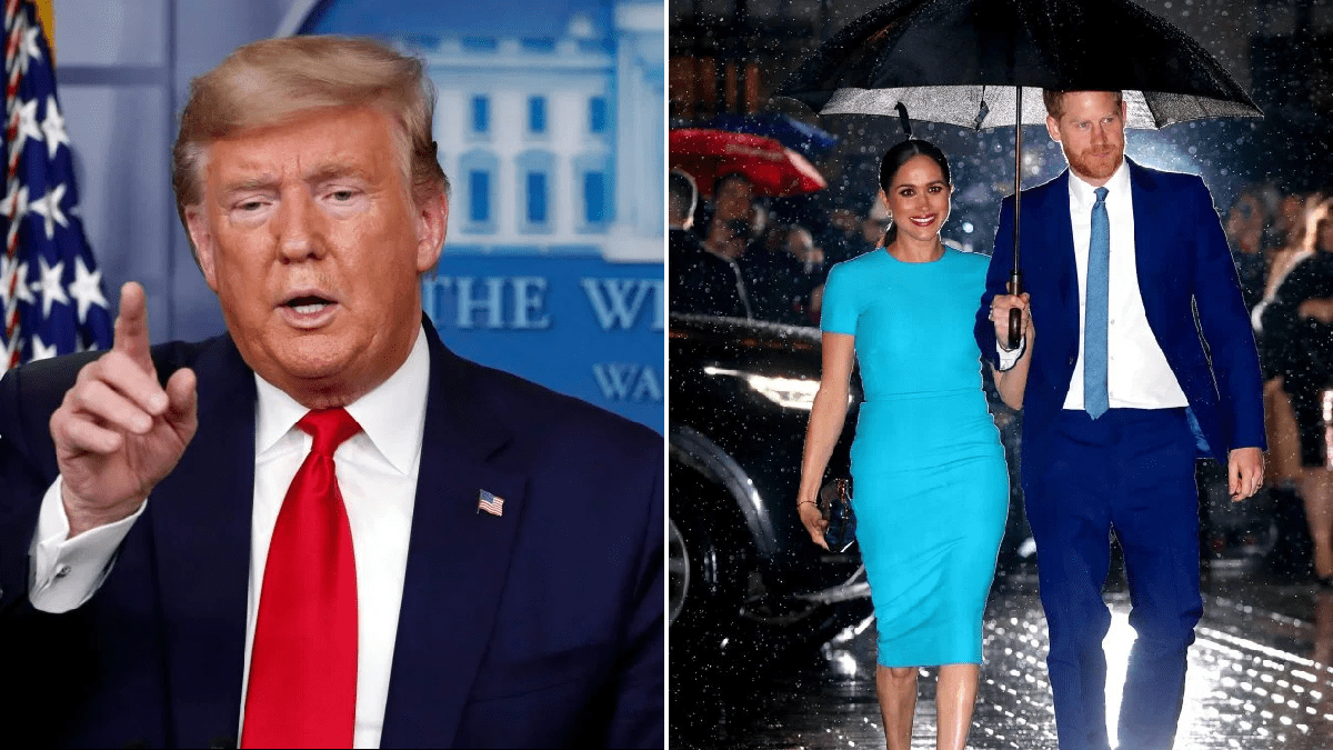 Donald Trump says the US will not pay for Prince Harry and Meghan Markle’s security in America