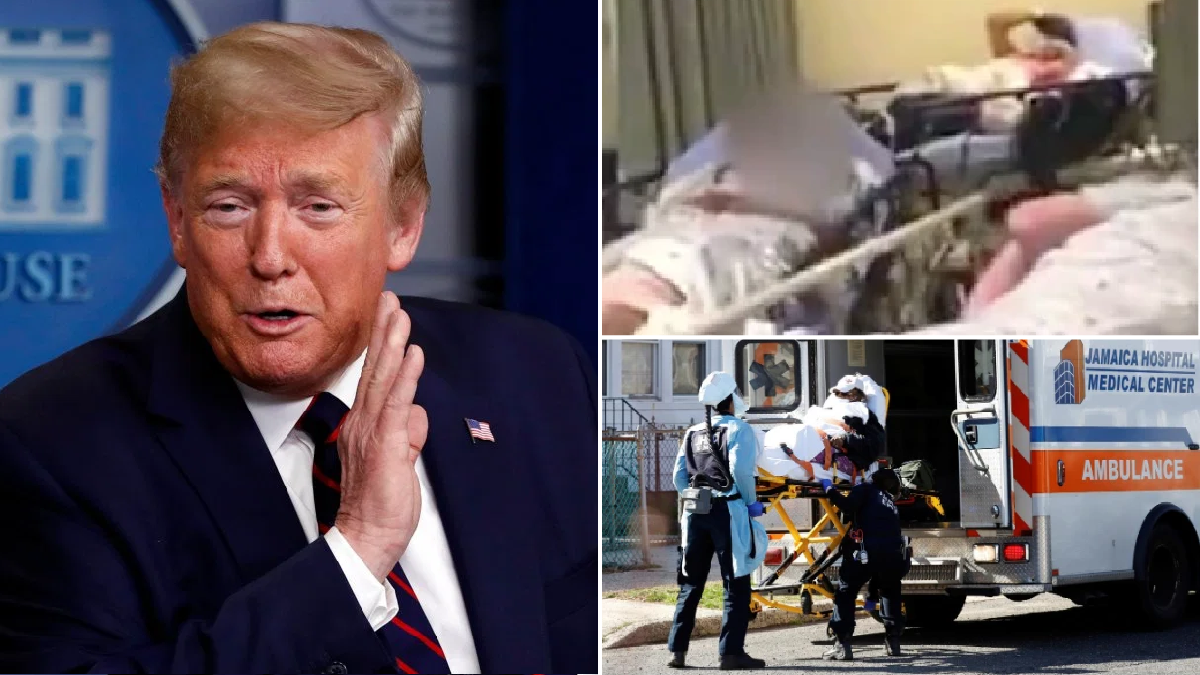 Donald Trump brags about his Bachelor-beating coronavirus TV ratings as 2,400 Americans die of Covid-19