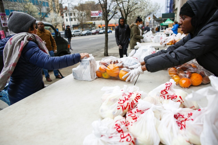 Demand explodes for New York food banks