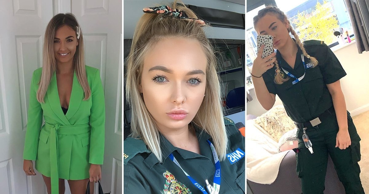 NHS paramedic gets hateful comments from trolls shaming her for wearing makeup at work