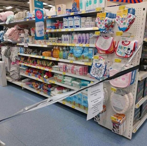 Dad left furious after B&M closes baby aisle - it wasn't deemed a 'necessity'