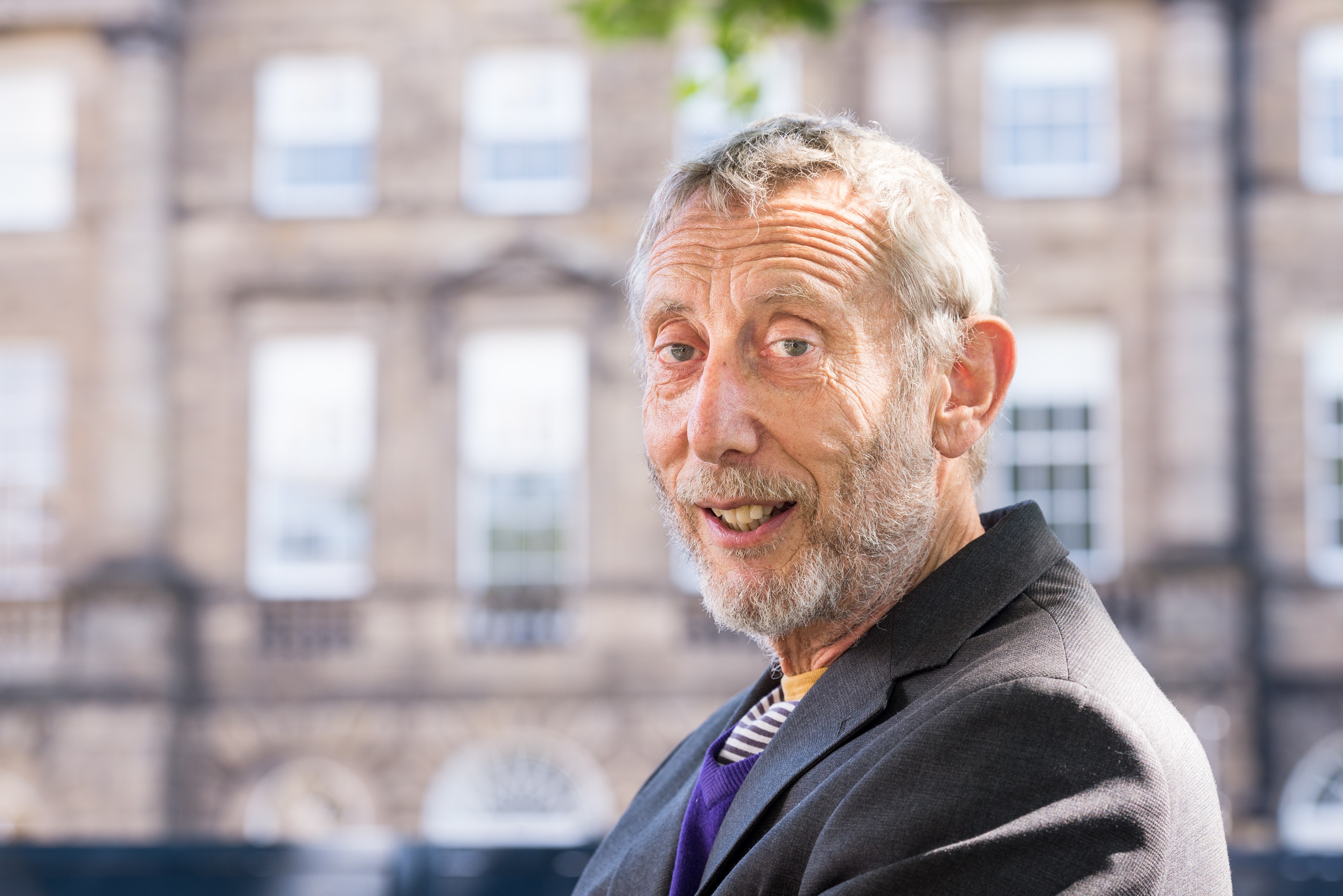 Michael Rosen’s wife shares update on author as he ‘takes his first steps’ in hospital