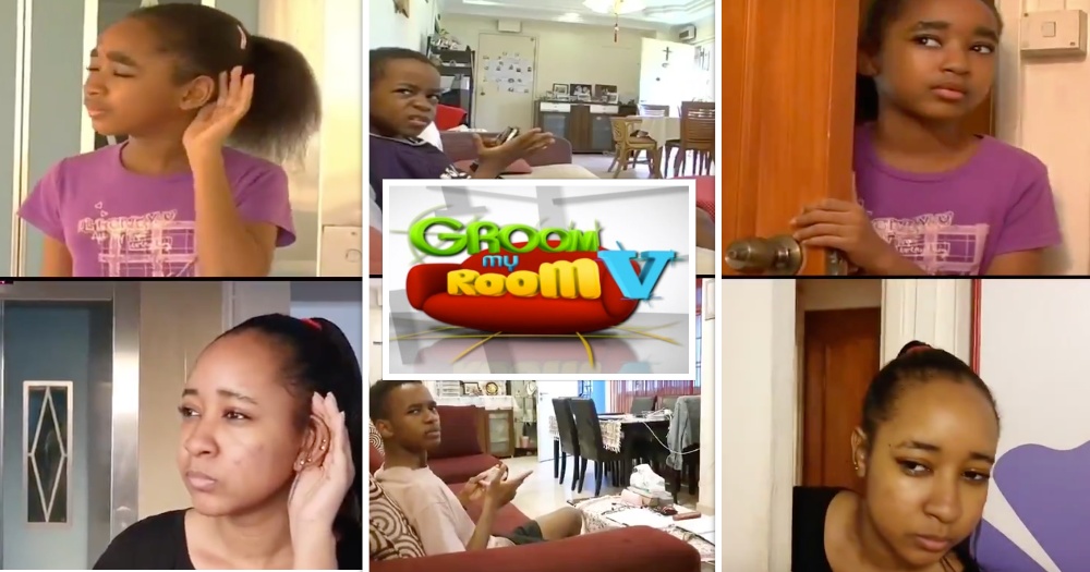 Siblings recreate their ‘Groom My Room’ episode intro from 2009 at the same Hougang HDB flat