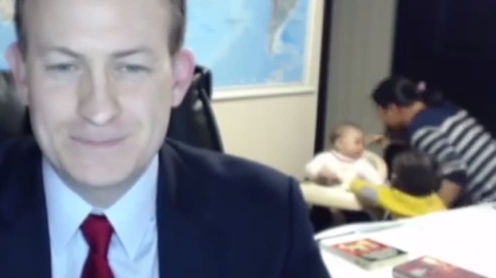 Commentary: 'BBC Dad' has learnt a thing or two about working from home