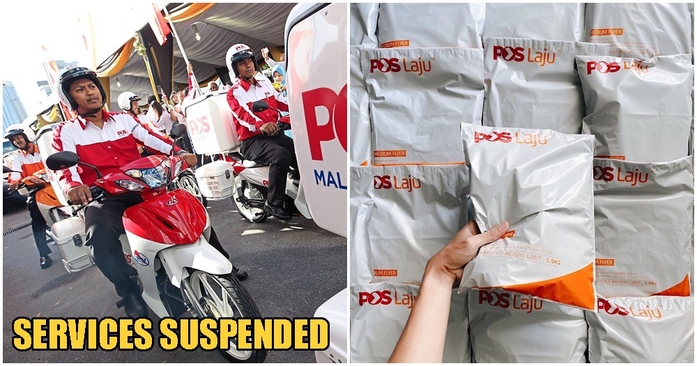 Pos Malaysia Is Stopping Delivery For International Mail And Parcels Until Further Notice