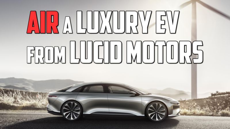Lucid shows off 40 prototype Air EVs awaiting testing