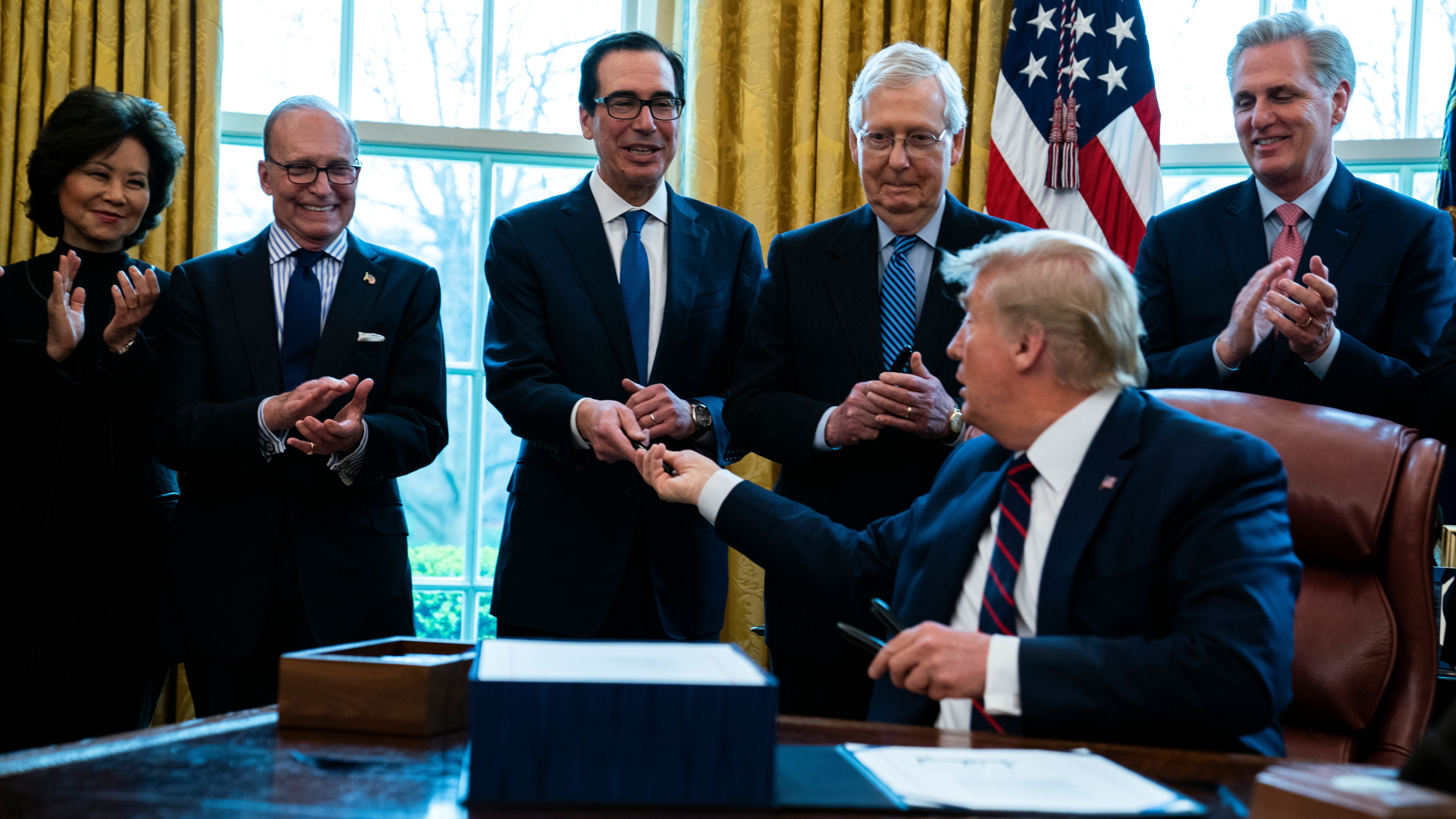 Congress approved $350 billion for small business. Where’s the money?