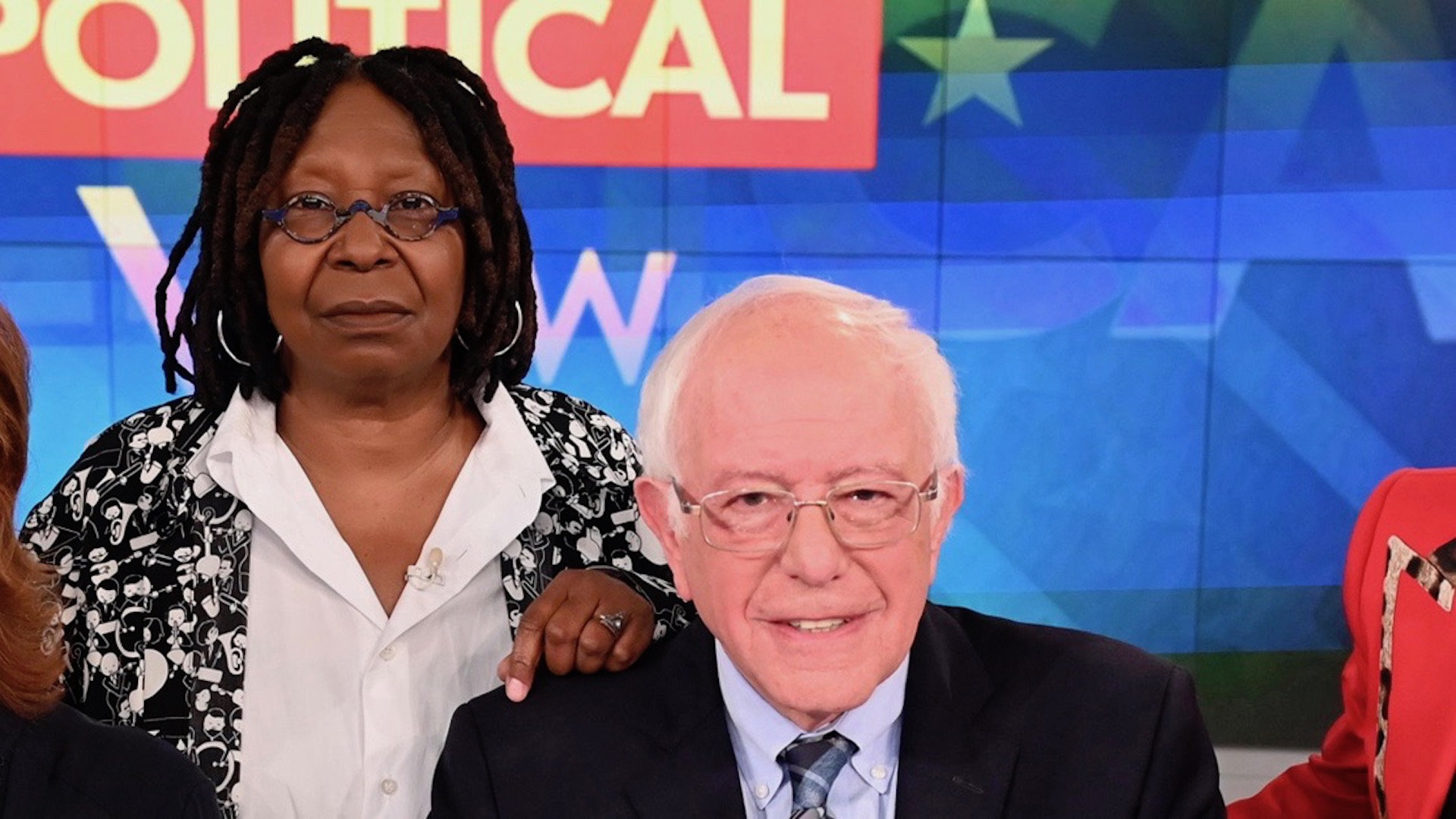 Whoopi Goldberg Grills Bernie Sanders Over His Decision to Stay in Primary Race