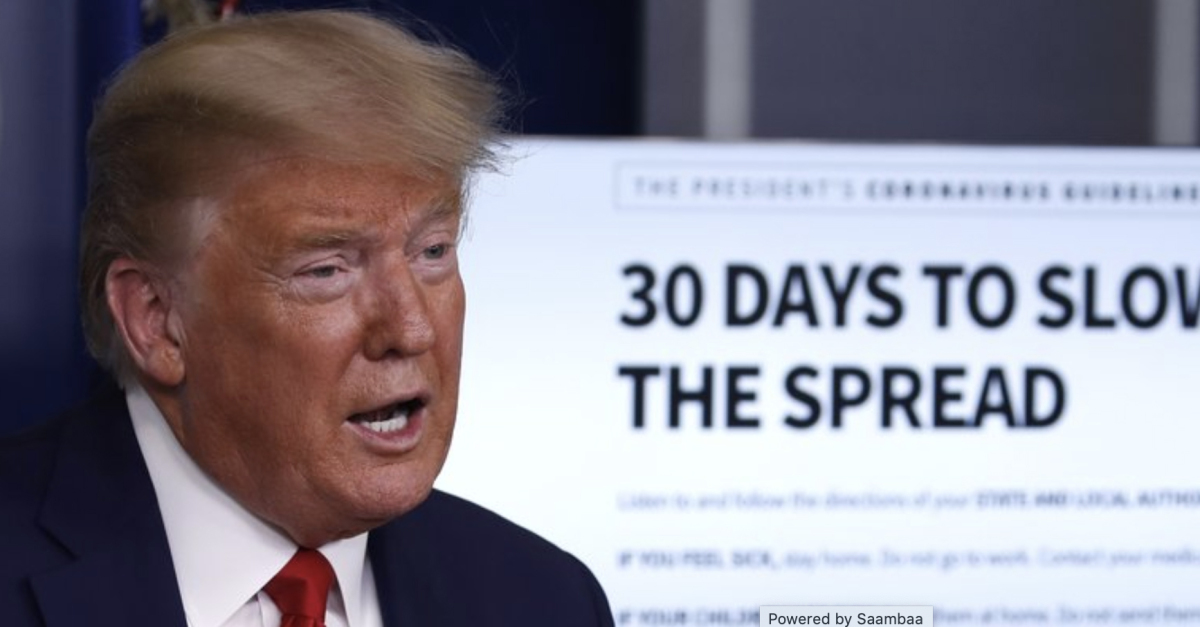 Trump projects 100k to 240k American deaths from coronavirus