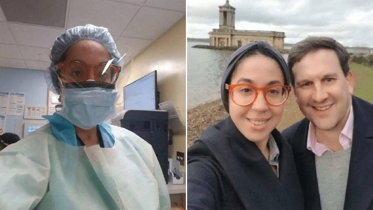 Coronavirus doctor, 30, gives family end of life wishes amid fears disease will kill her before her October wedding