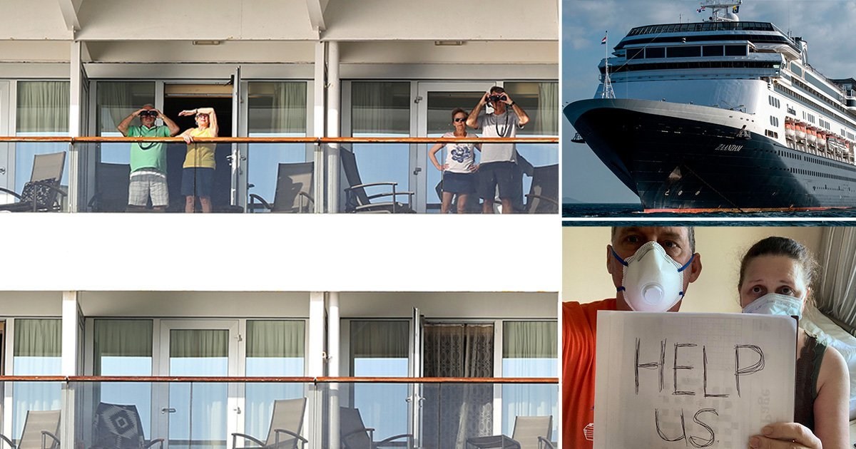 Brit among four dead on stranded cruise ship struck by coronavirus