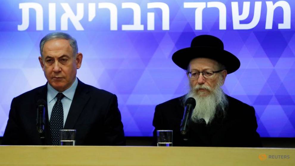 Israel's health minister diagnosed with coronavirus, Netanyahu re-enters quarantine