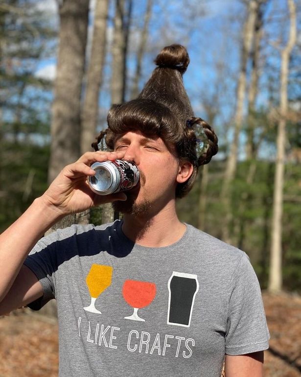 Bored hairdresser recreates famous hairstyles on boyfriend during lockdown