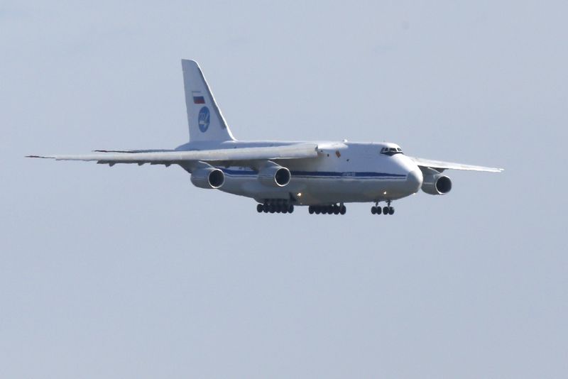 U.S. Paying Russia for entire planeload of coronavirus equipment sent by Moscow - U.S. Official