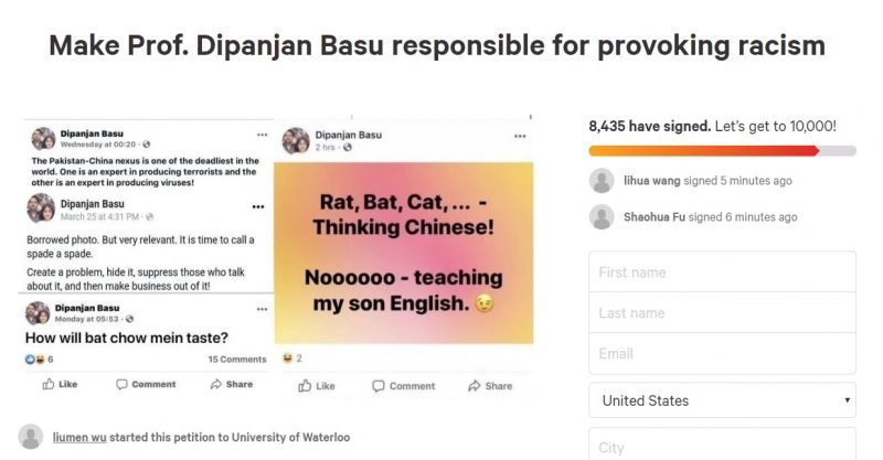 University Professor Calls China an ‘Expert’ in Producing VIRUSES, Pakistan in TERRORISTS
