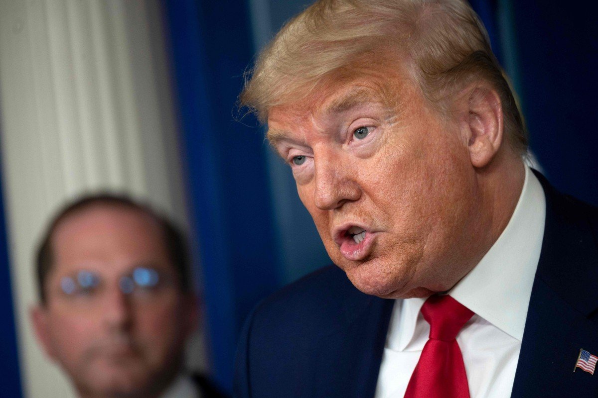 Coronavirus: Trump gives mixed signals on wearing masks as some US local governments order the public to use them
