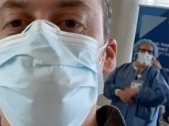 Watch Doctors Applaud Recovered Coronavirus Patients as They Leave the Hospital