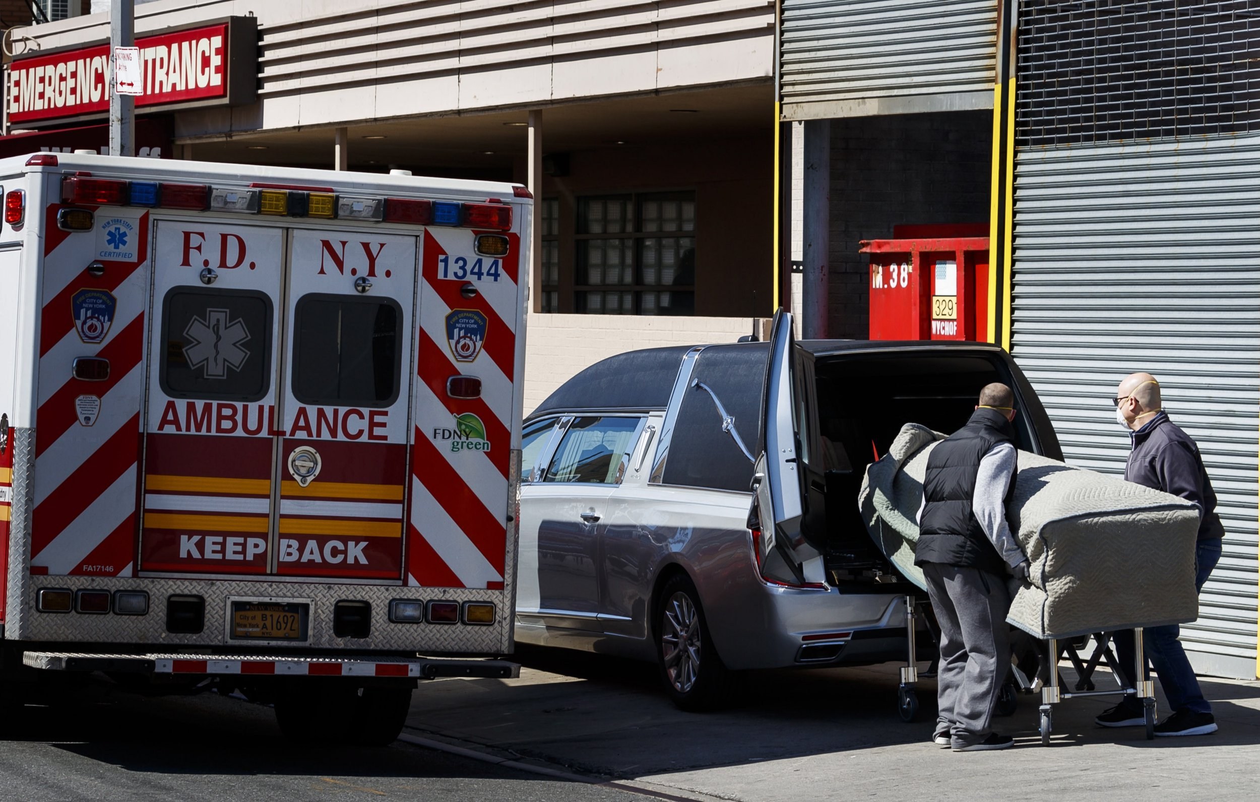 Global coronavirus hotspot New York has 10.8k new diagnoses and 630 deaths in 24 hours