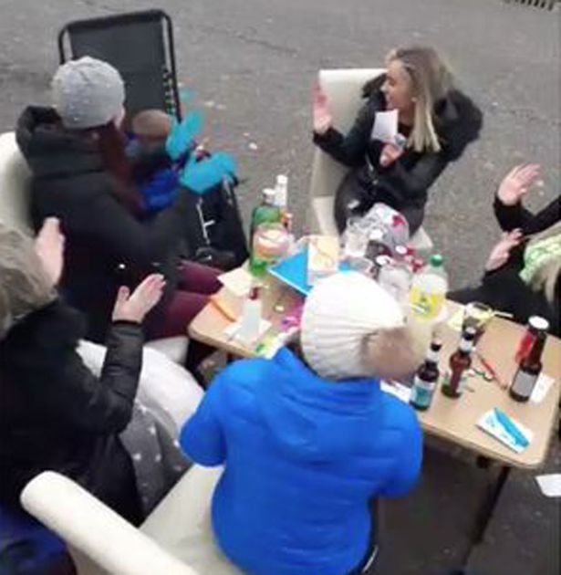 Whole street throws massive bingo party in middle of coronavirus pandemic