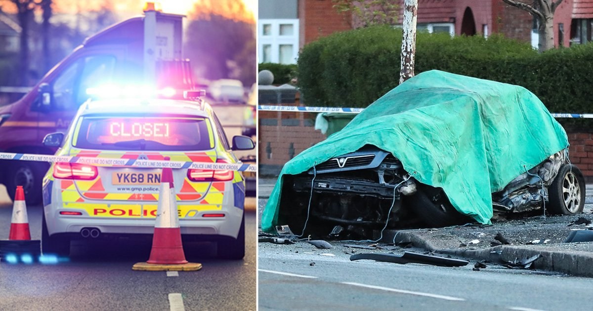 Man, 56, dead and another, 35, in hospital after horror crash