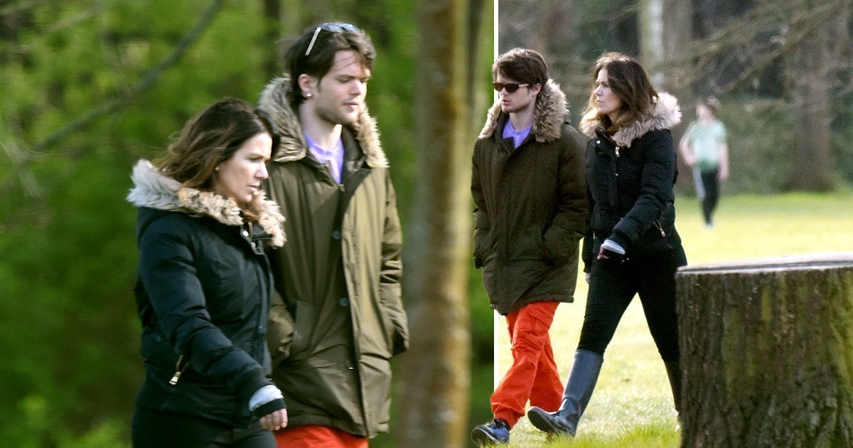 Susanna Reid joins son for daily exercise as they enjoy walk amid coronavirus lockdown