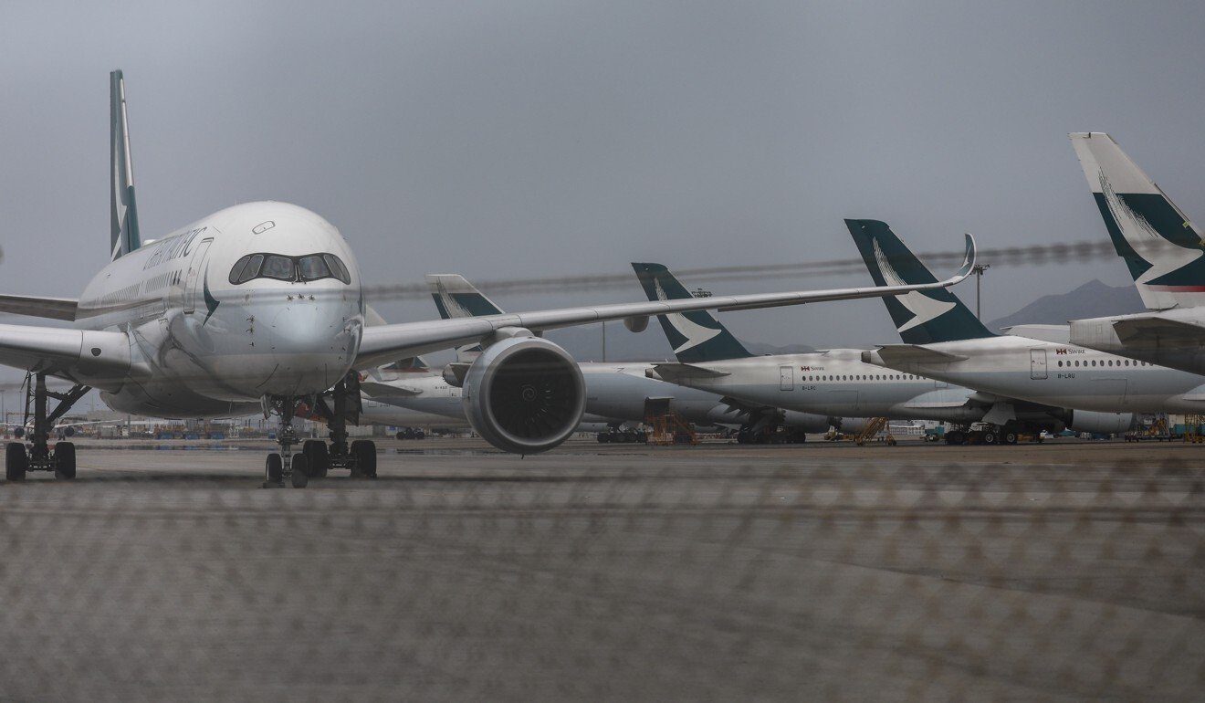 Coronavirus: as Hong Kong’s passenger numbers bottom out, daily departures can fit on one plane