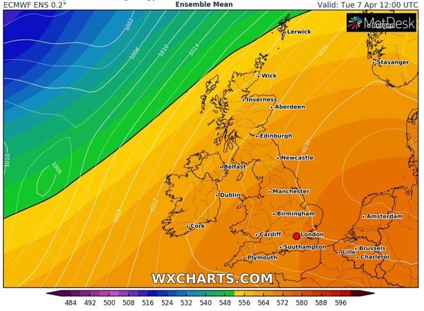 UK weather forecast: Frosty start before temperatures soar despite 'gale force winds'