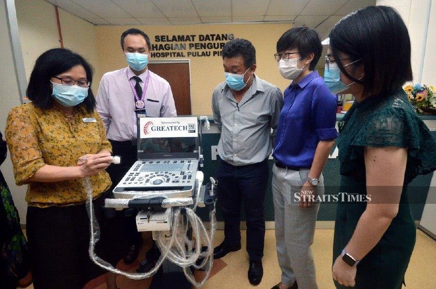 Greatech donates RM200k ultrasound for Covid-19 patients at Penang Hospital