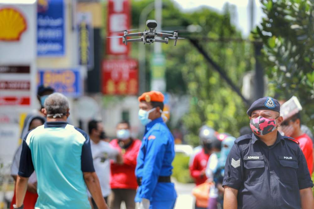 Police get CAAM’s approval to conduct drone operations during MCO