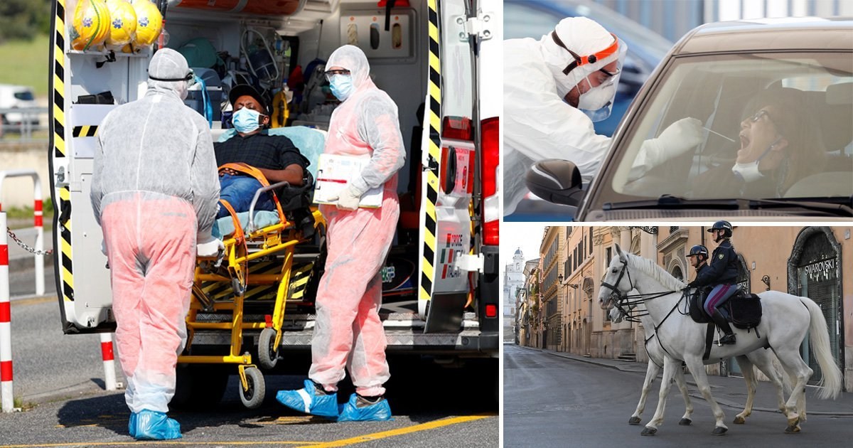Italy records lowest number of new coronavirus cases in three weeks
