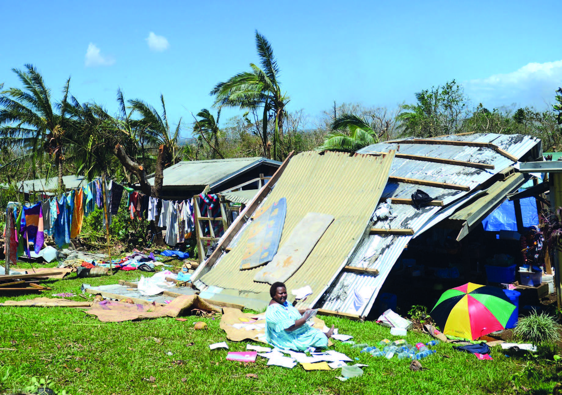 Category 5 Cyclone Harold strengthens in Pacific, lashing Vanuatu