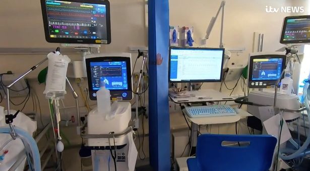 Coronavirus: Inside the hospital 'red zones' with patients on ventilators