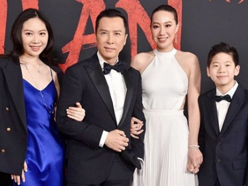 Cissy Wang gets Donnie Yen all to herself during quarantine