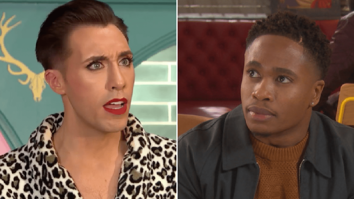 Does Scott tell Mitchell that Felix sold Toby and Celeste in Hollyoaks?