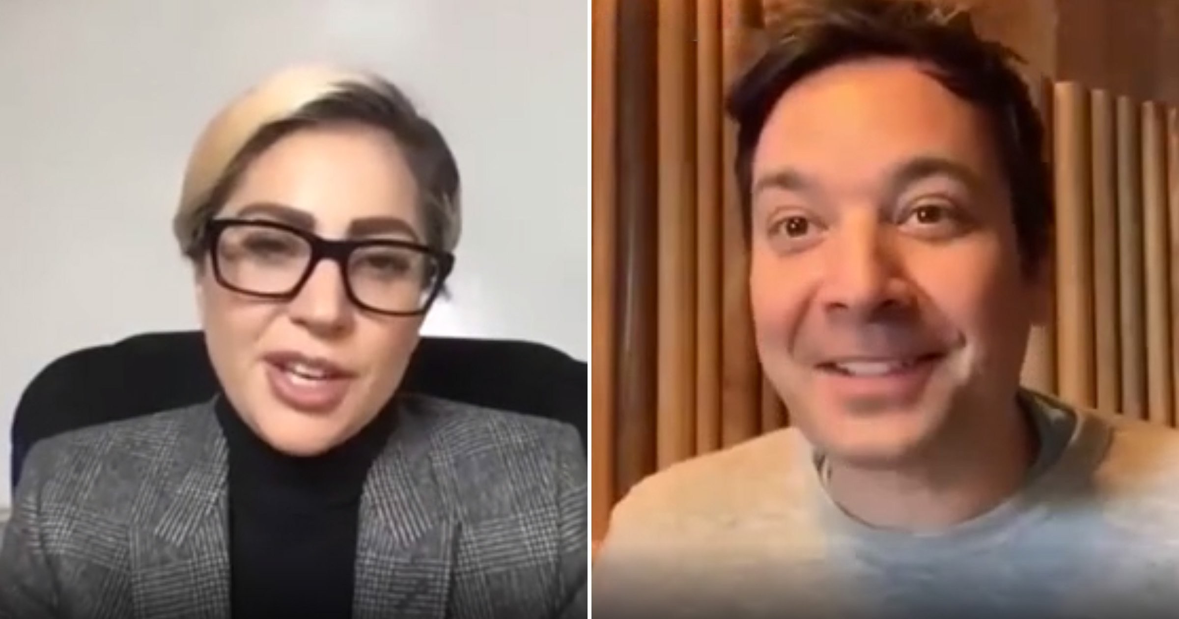 Lady Gaga apologises for awkward interview with Jimmy Fallon: ‘We weren’t ready!’