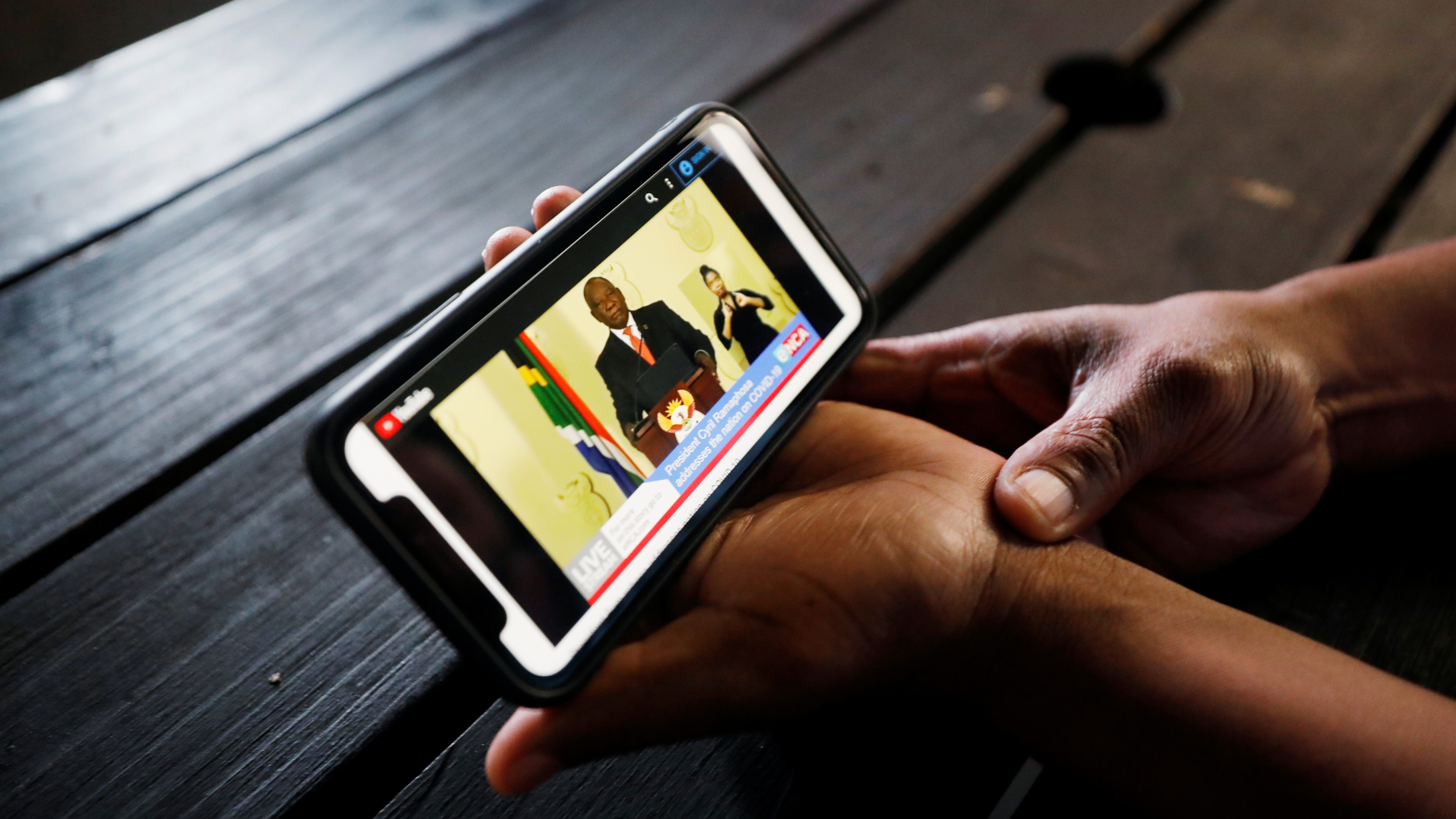 South Africans are worried the government will use coronavirus phone tracking to spy on them