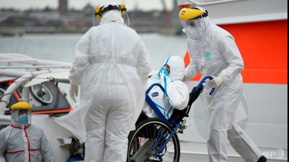 Coronavirus-stricken Australian liner to dock in Uruguay