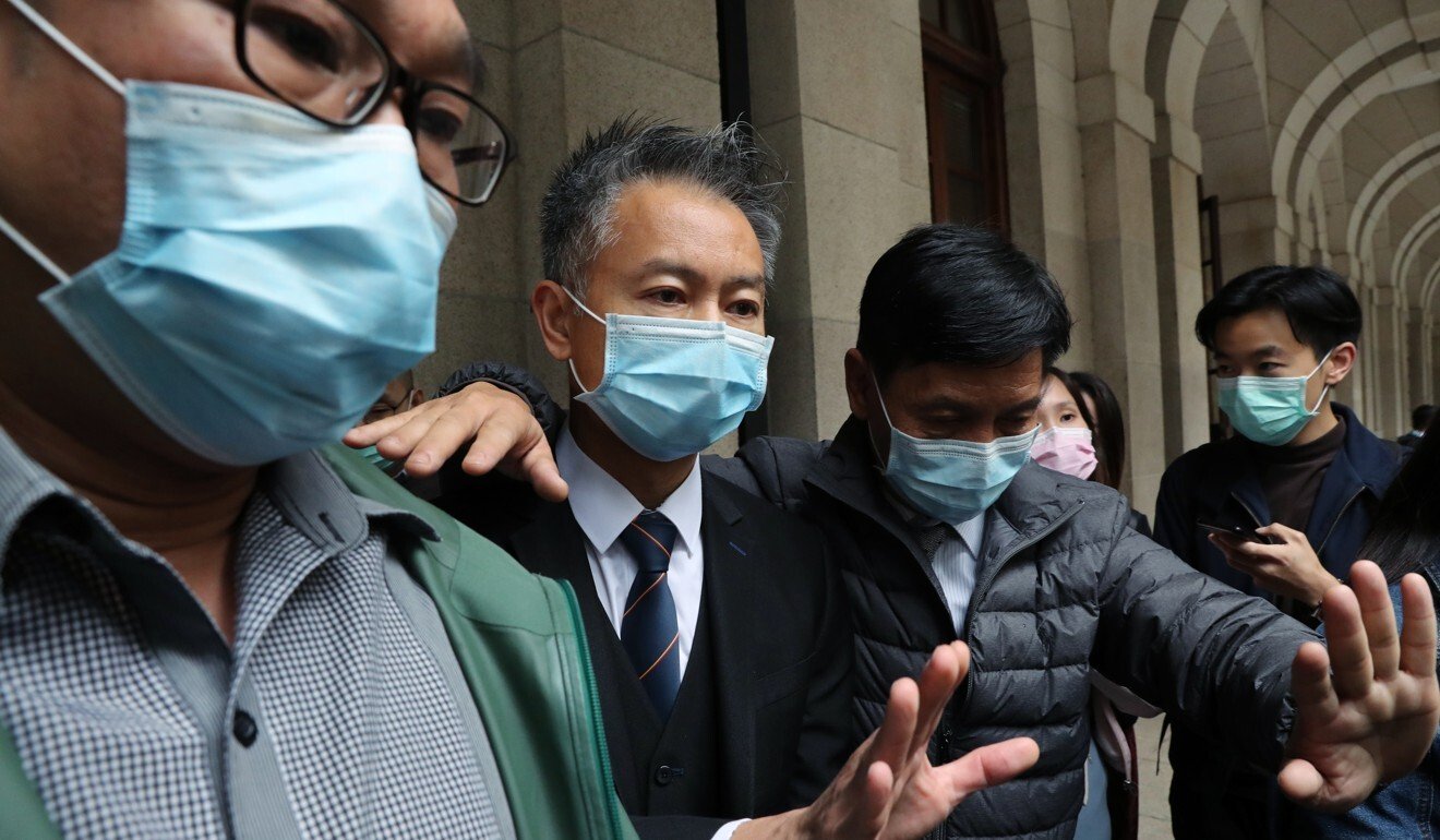 Hong Kong protests: society will judge police officers over Occupy convictions, say top officials, who stop short of apologising
