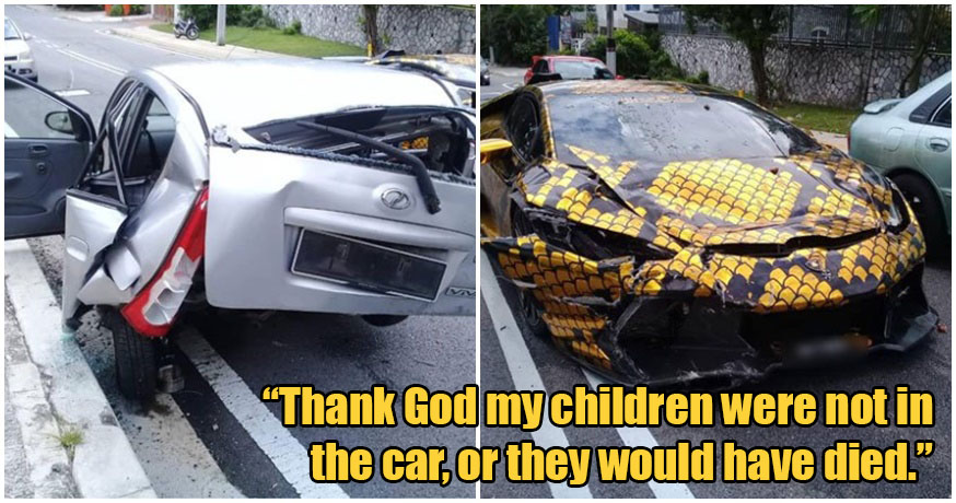 Single Mum of 3 Who Ran Home-Cooked Meal Delivery Business Gets Car Wrecked By Lambo Driver