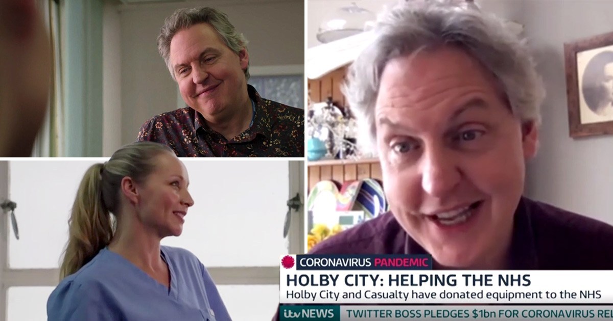 Holby City’s Bob Barrett opens up on show’s ‘humbling’ relationship with NHS workers as they donate equipment amid coronavirus