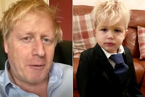 Britain S Youngest Boris Lookalike Gets Corona Haircut To Support The Pm Nestia