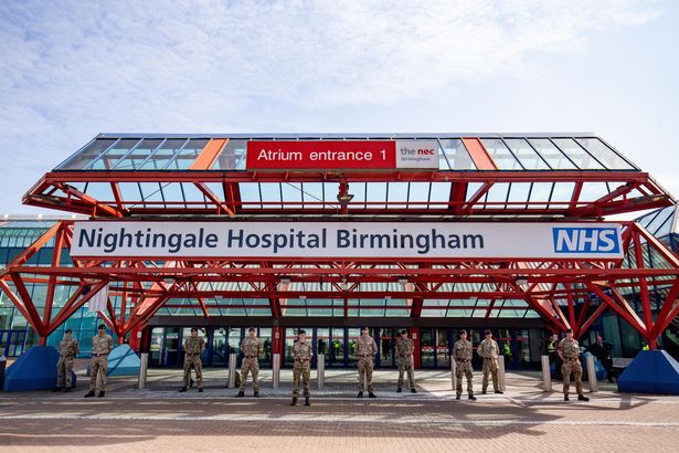 Coronavirus: Prince William praises NHS staff as he opens second Nightingale hospital
