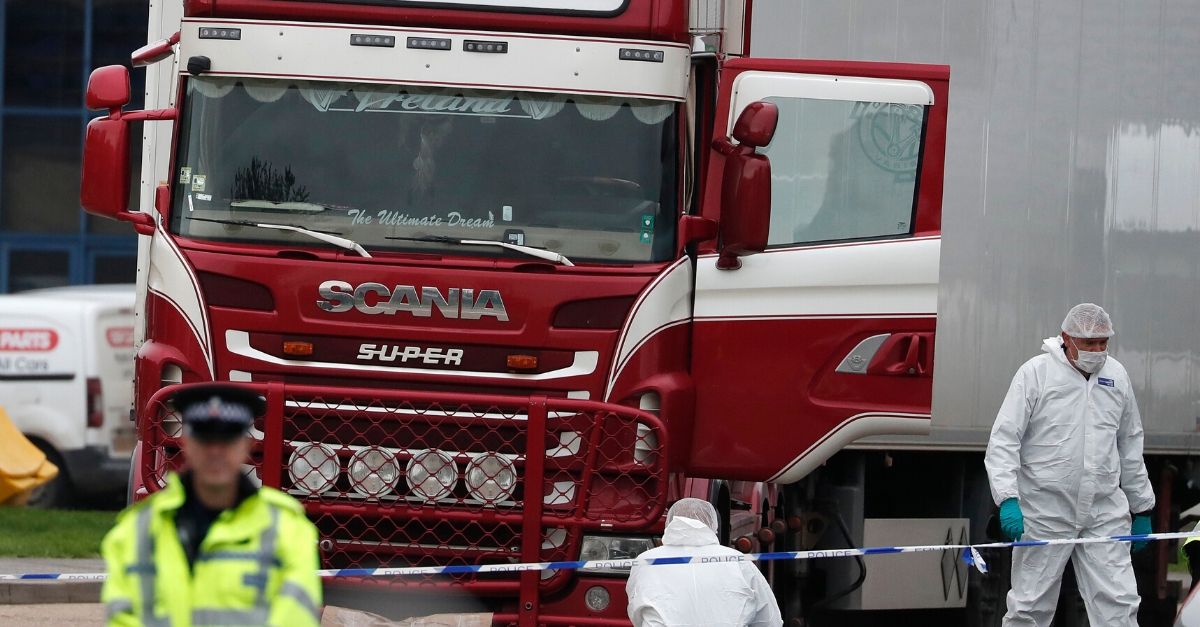 Truck driver pleads guilty to manslaughter of 39 Vietnamese migrants