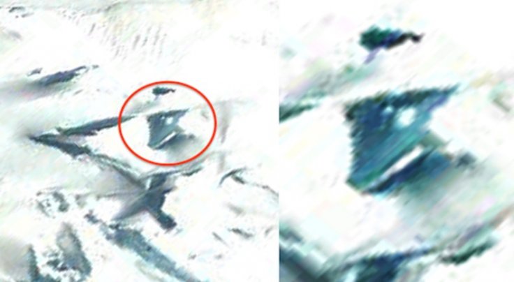 Did this alien hunter just spot strange trinagular object in Antarctica using Google Maps?