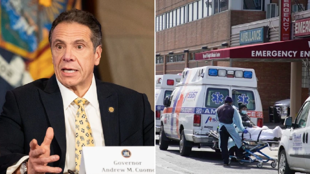 New York is flattening coronavirus curve with dropping hospital admissions – but rocketing death toll