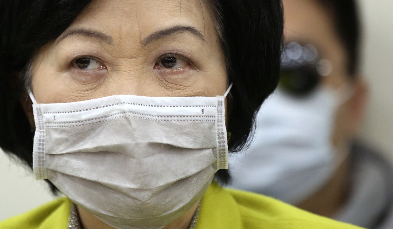Too early to abandon Hong Kong’s mask ban, government advisers say, while legal scholar suggests review is now in order